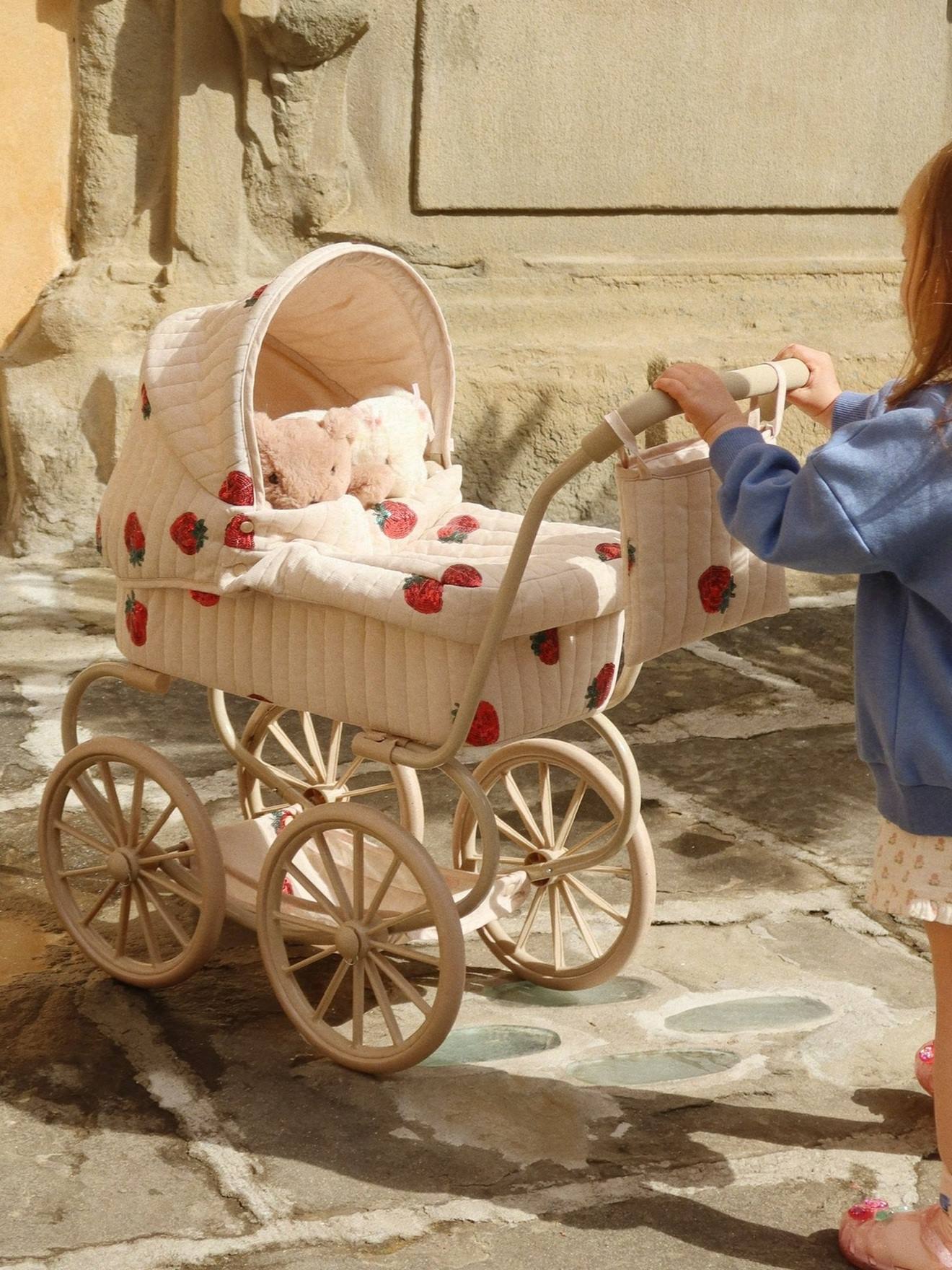 Landau pour poupée Minnie écru