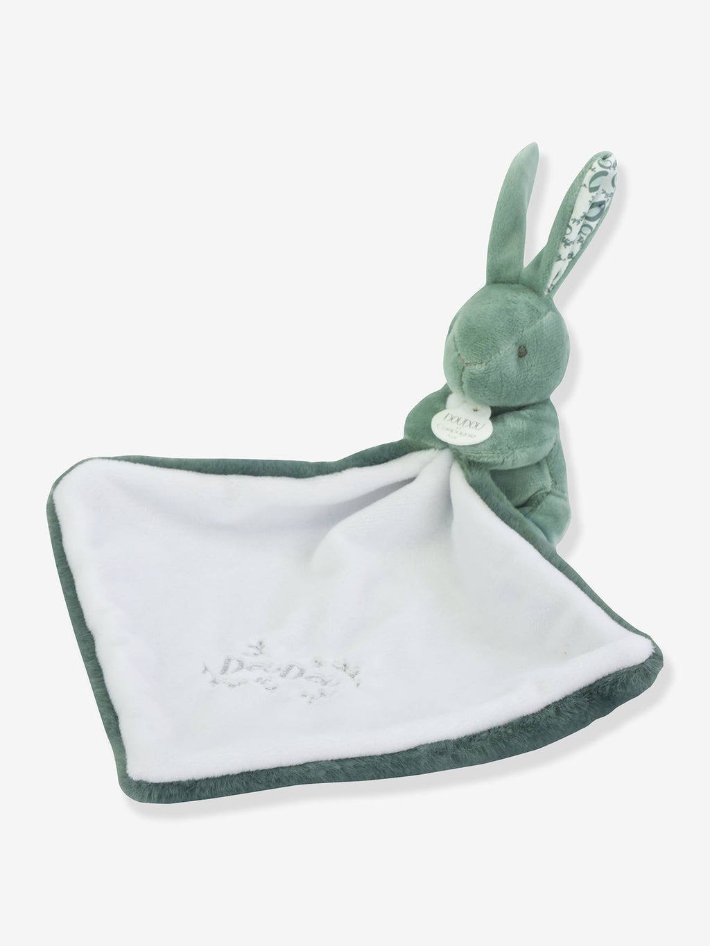 Lapin doudou - vert sauge