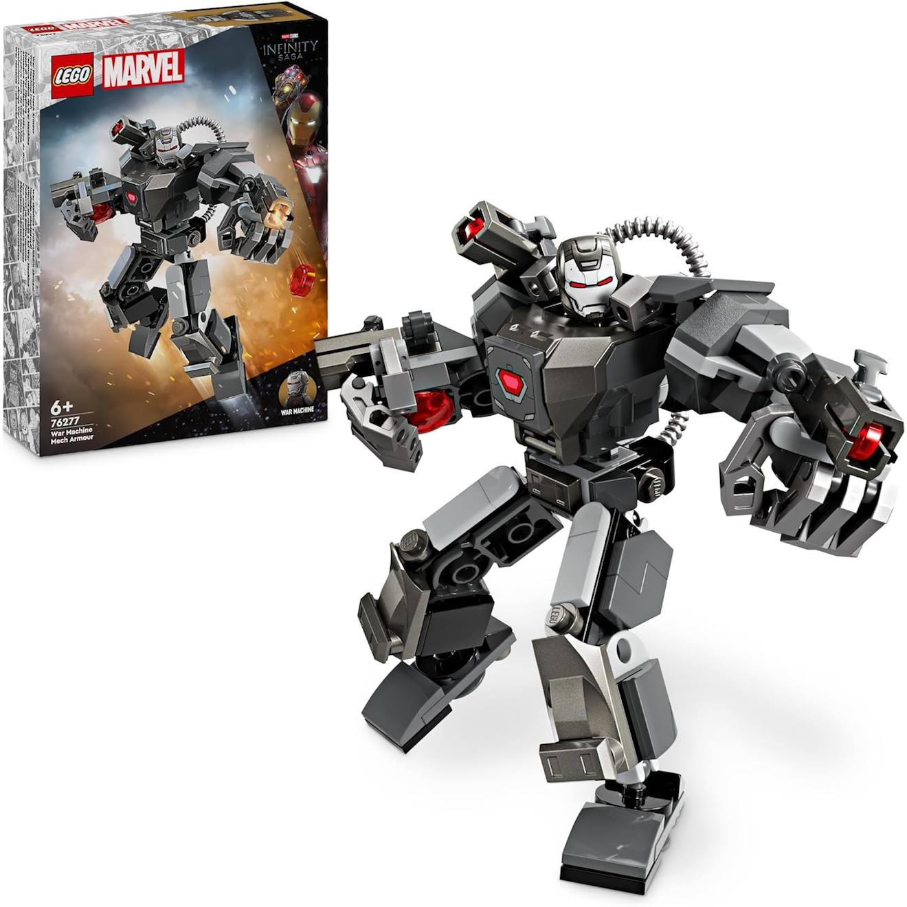 L'armure robot de venom contre miles morales 76277 multicolore