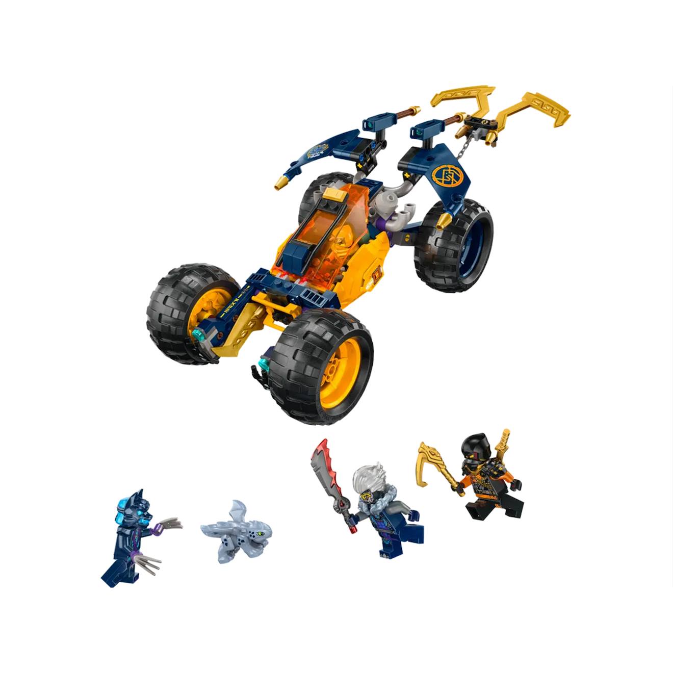 Le buggy tout-terrain ninja d'arin 71811 multicolore