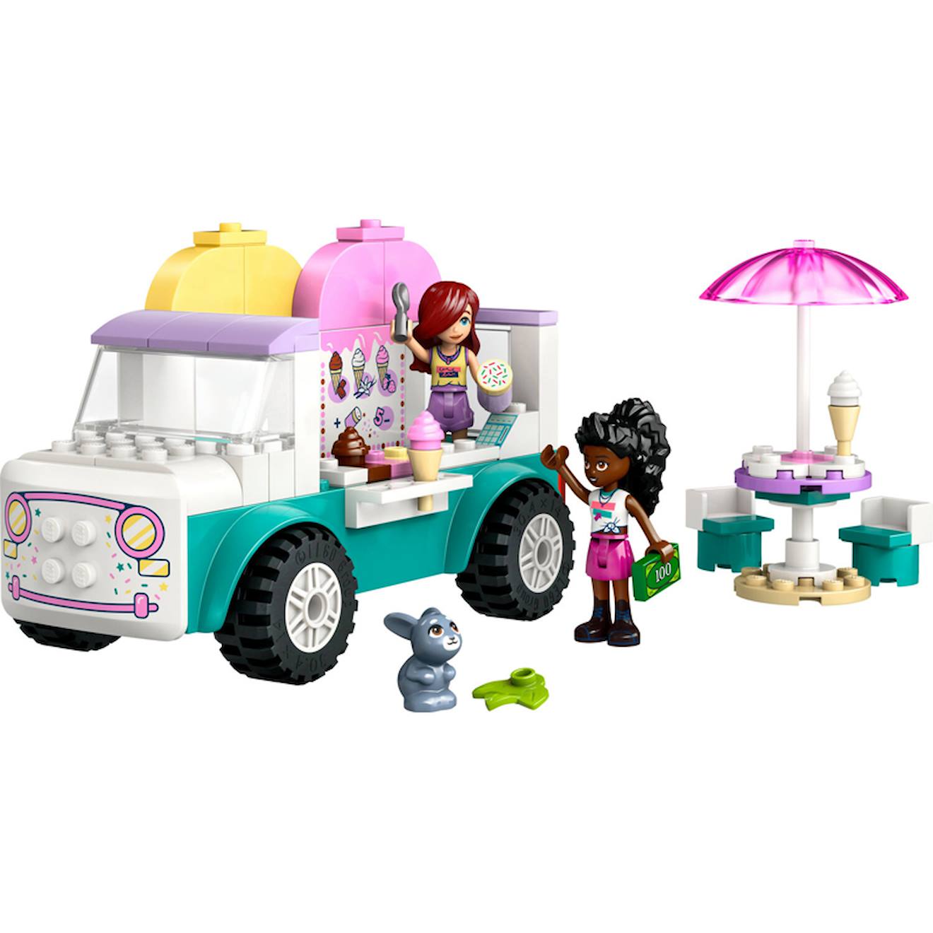 Le camion de glaces friends - 42644 multicolore