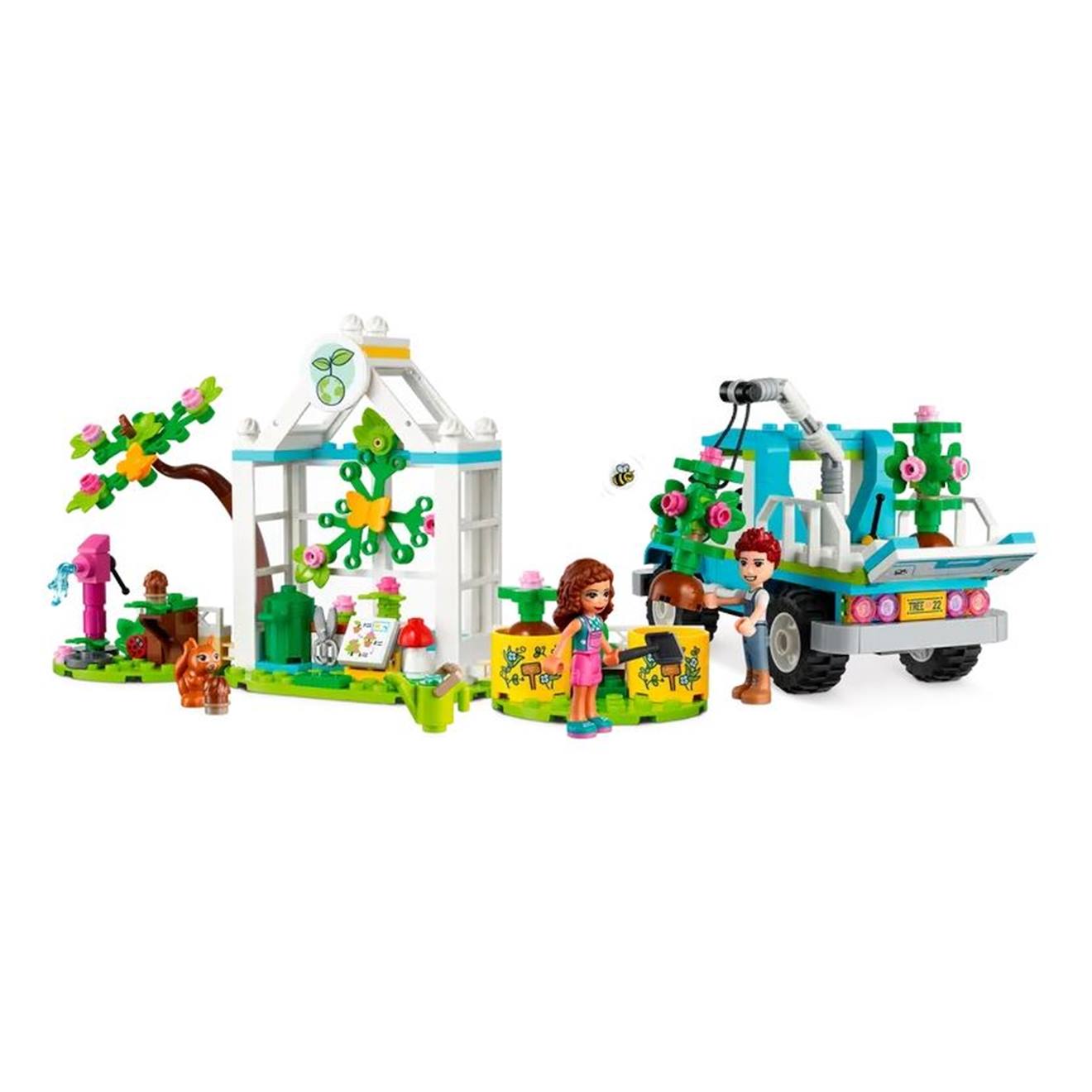 Le camion planteur d'arbres 41707 multicolore