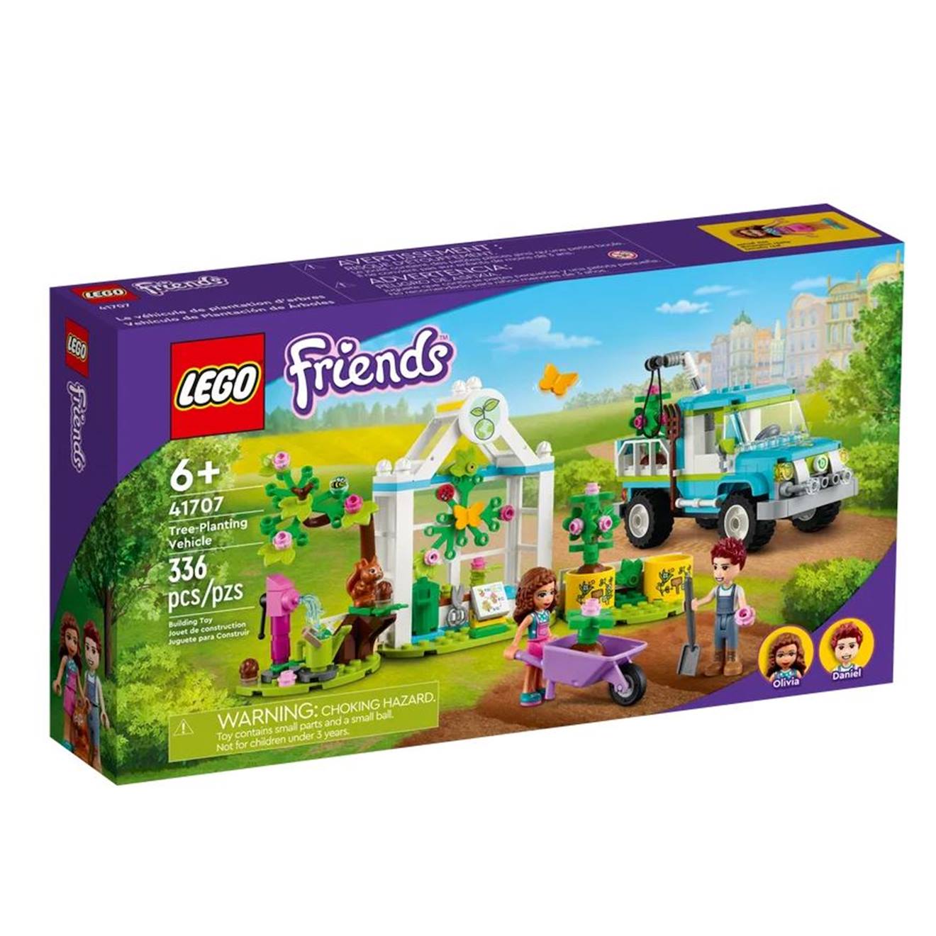 Le camion planteur d'arbres 41707 multicolore