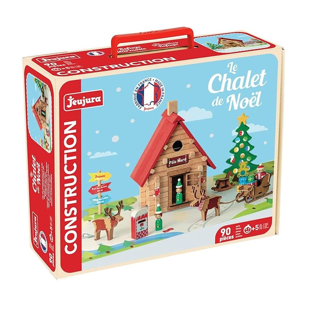 Le châlet de noël 90 pièces marron