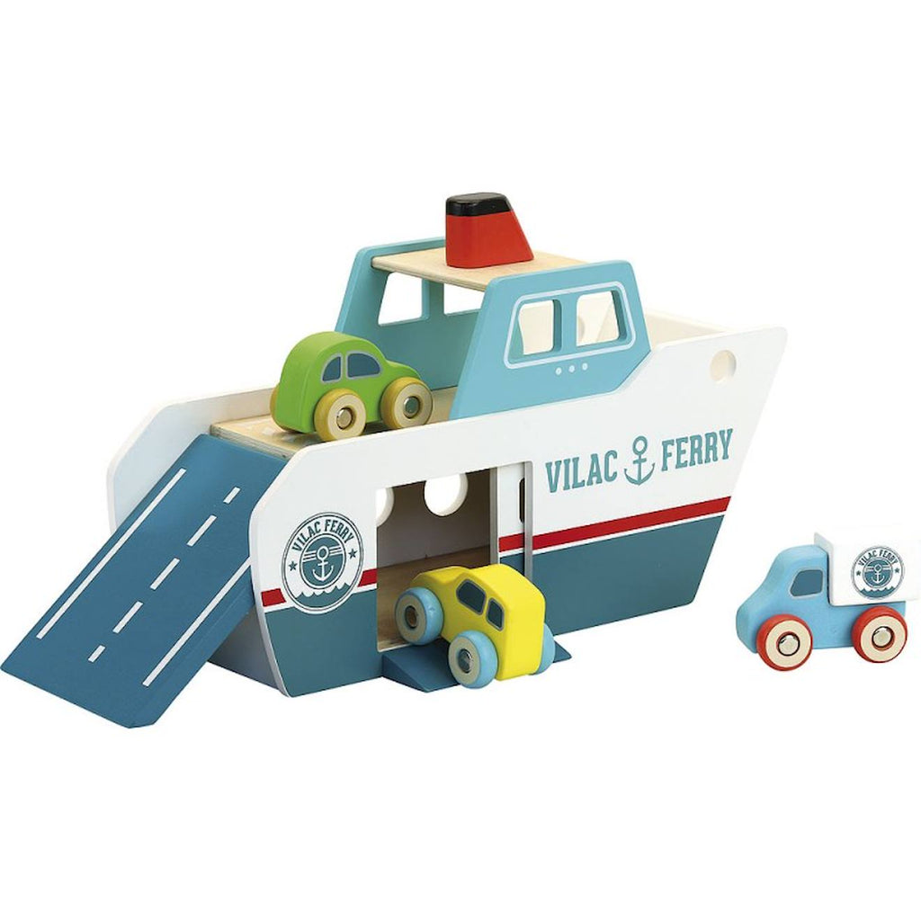 Le ferry vilacity bleu