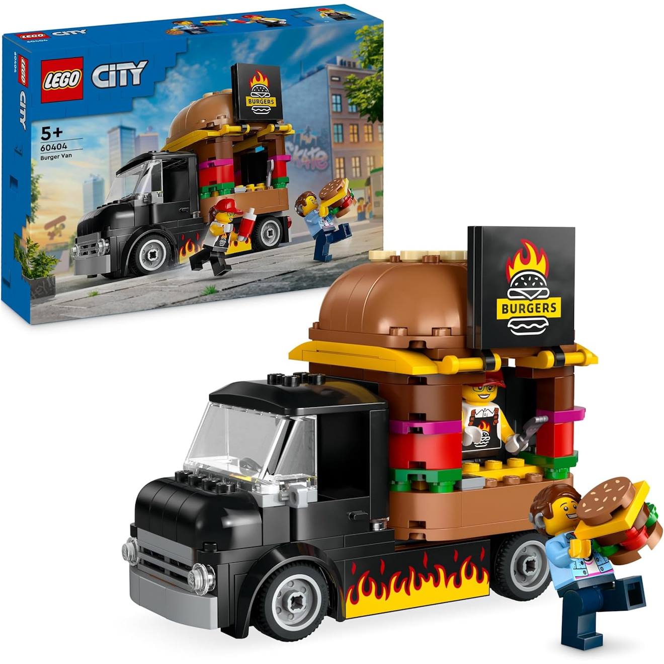 Le food-truck de burgers 60404 multicolore