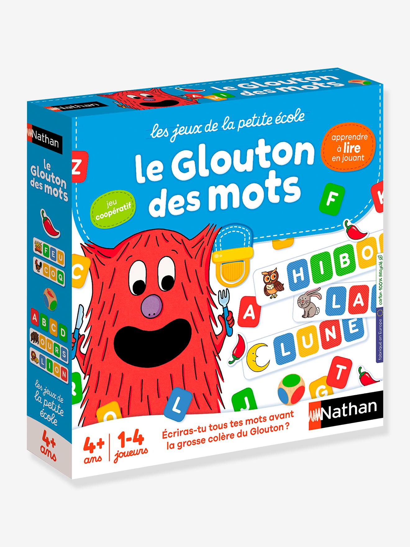 Le glouton des mots - multicolore