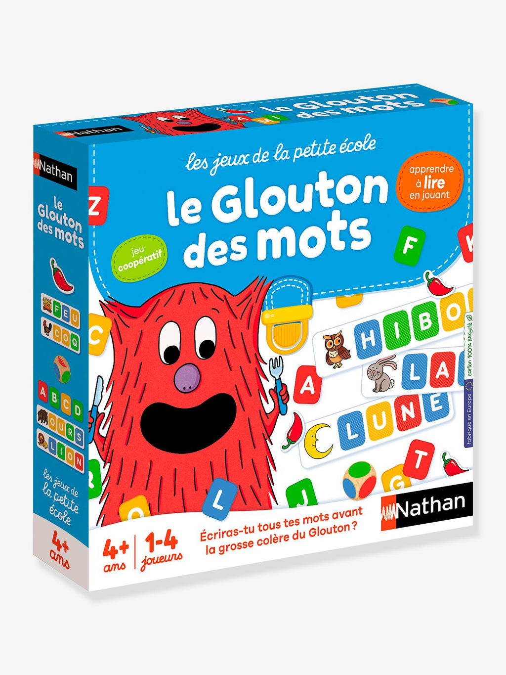 Le glouton des mots - multicolore