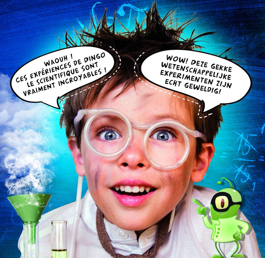 Le grand laboratoire de dingo le scientifique multicolore