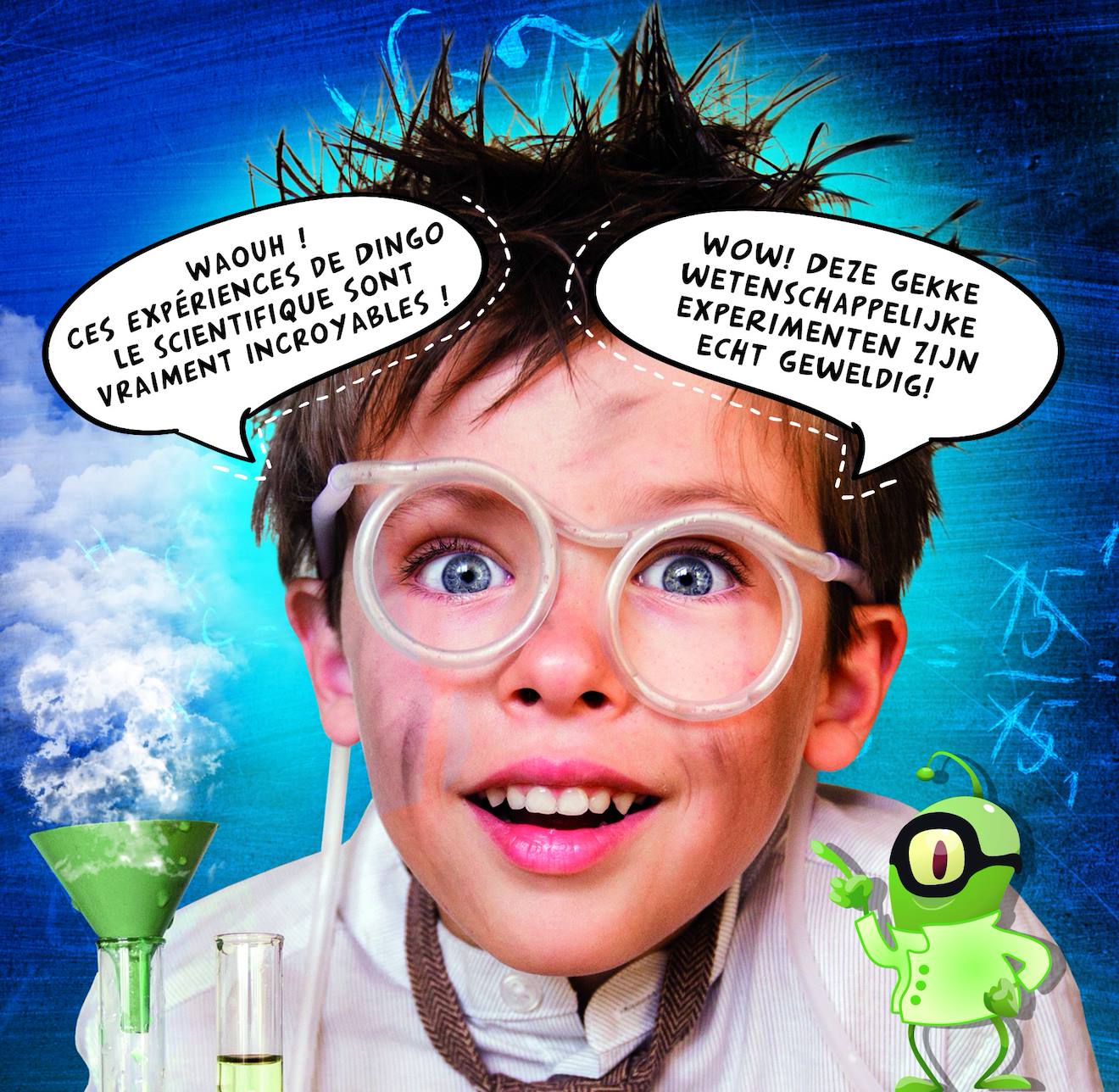 Le grand laboratoire de dingo le scientifique multicolore