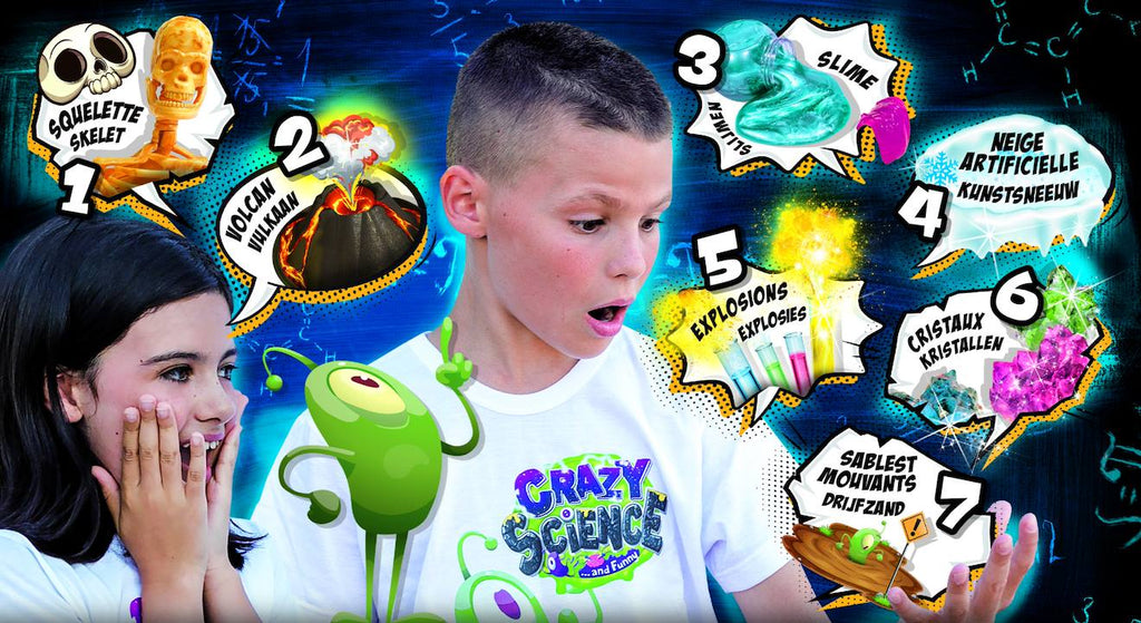 Le grand laboratoire de dingo le scientifique multicolore