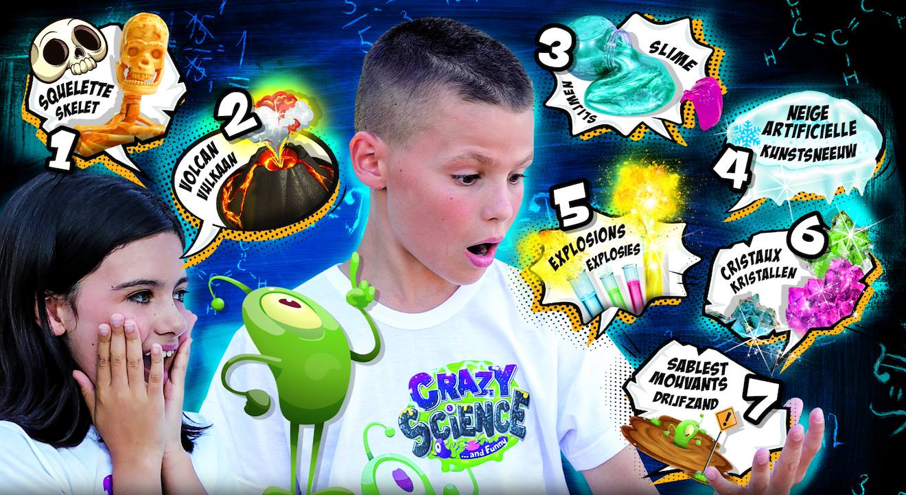 Le grand laboratoire de dingo le scientifique multicolore