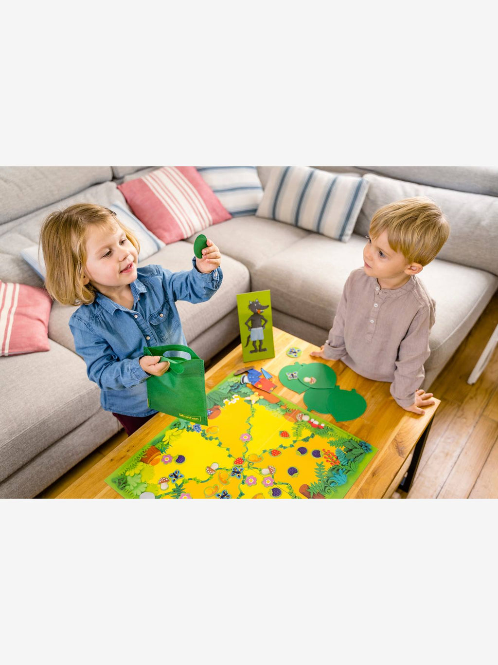 Le jeu du loup jaune