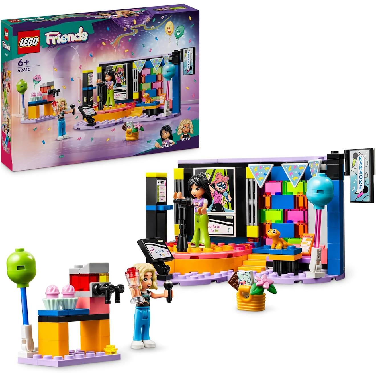 Le karaoké 42610 LEGO friends multicolore