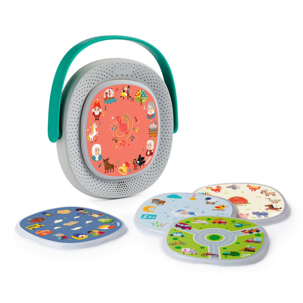 Le lecteur audio éducatif et interactif pour enfants de 2 à 6 ans multicolor