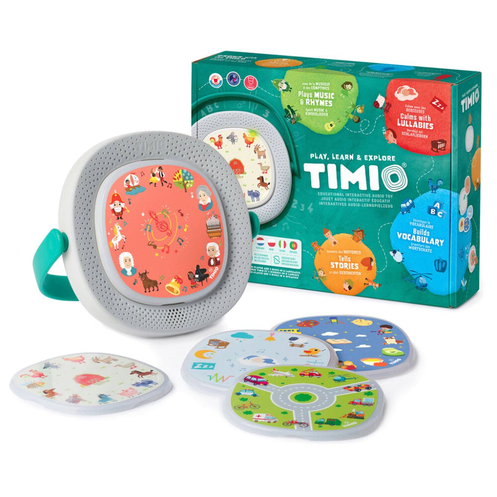 Le lecteur audio éducatif et interactif pour enfants de 2 à 6 ans multicolor