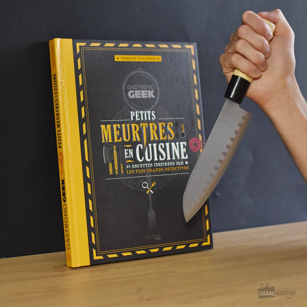 Le Livre Gastronogeek - Petits Meurtres en Cuisine - Livre à Offrir
