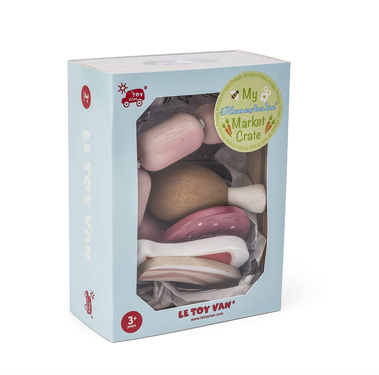 Le panier de viandes marron