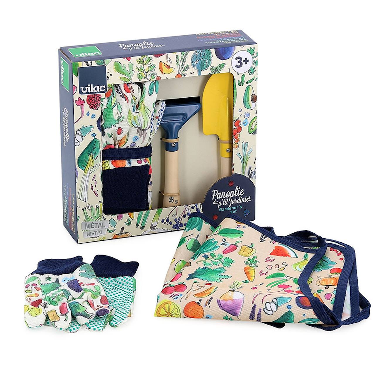 Le petit jardinier bleu