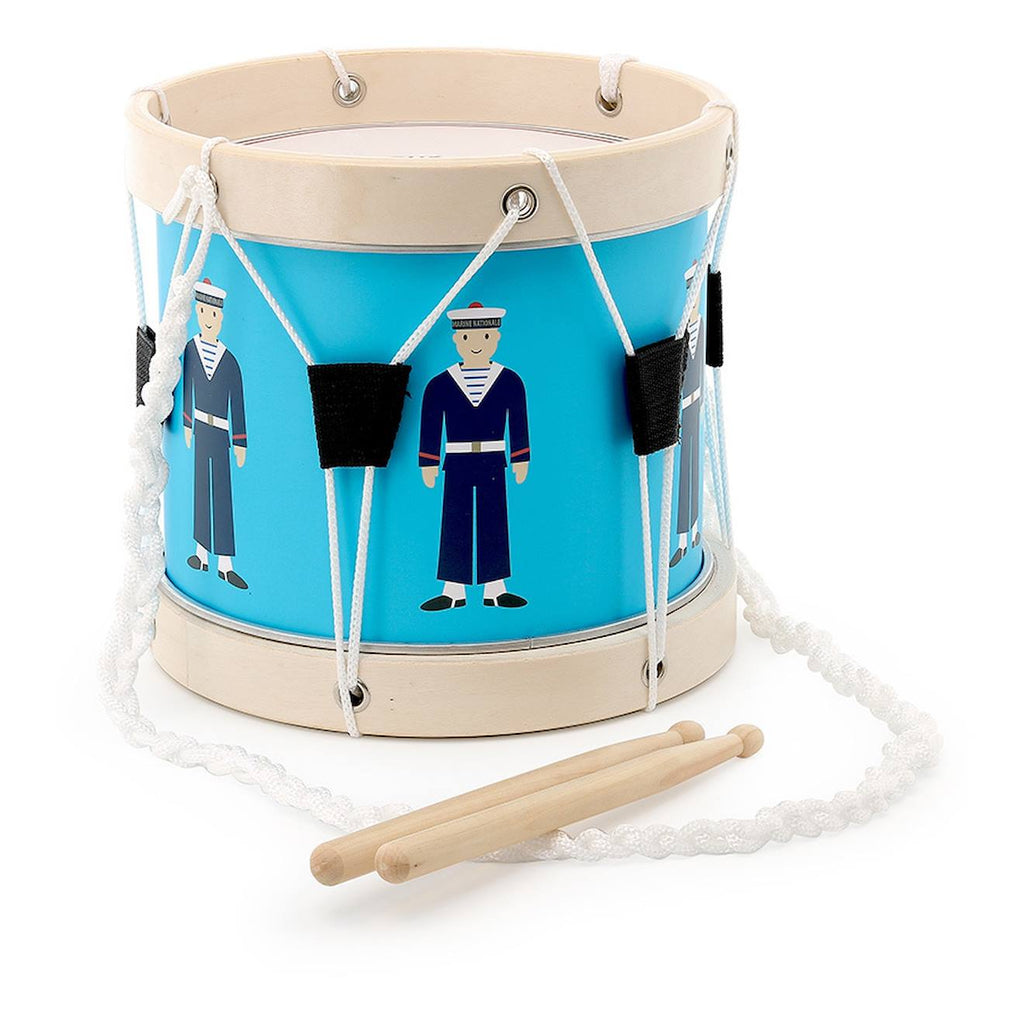 Le petit tambour marine nationale bleu