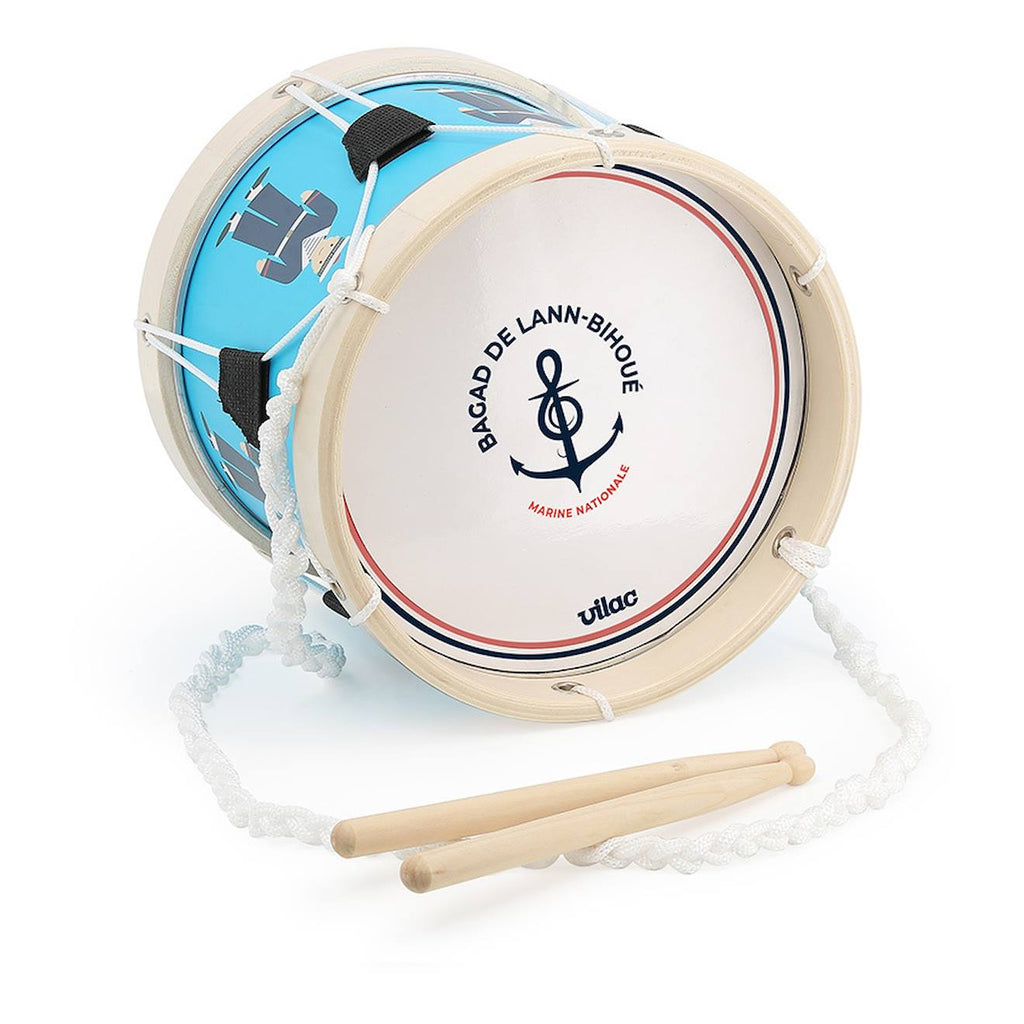 Le petit tambour marine nationale bleu