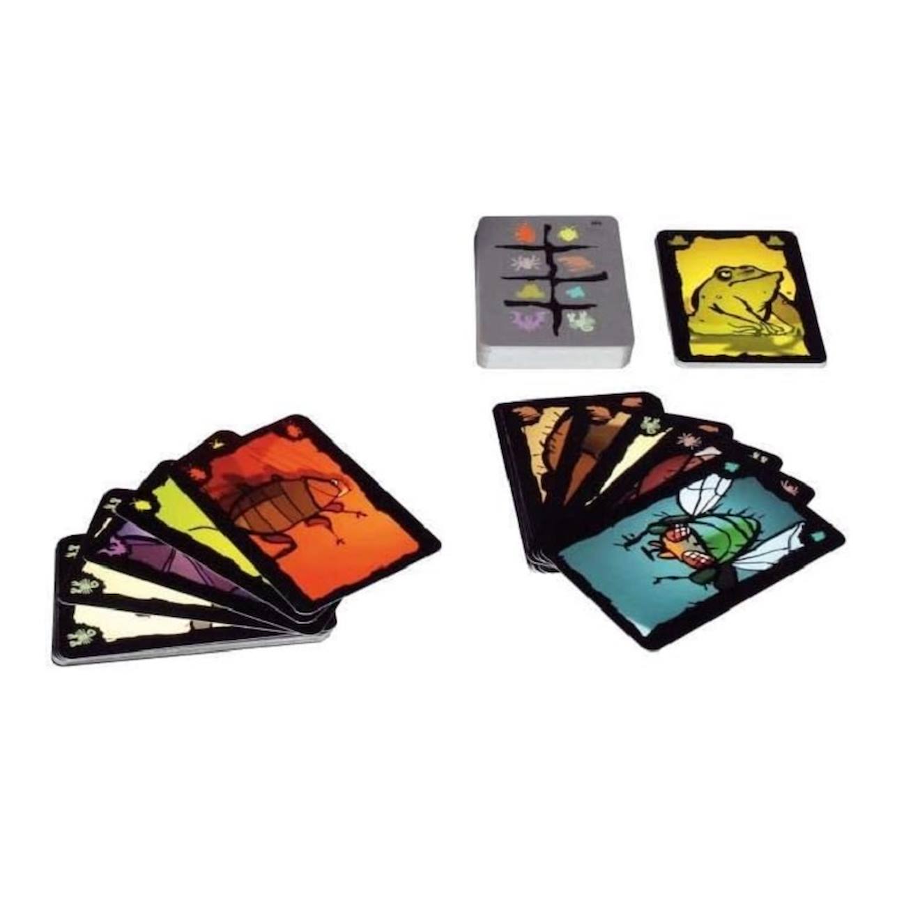 Le poker des cafards orange