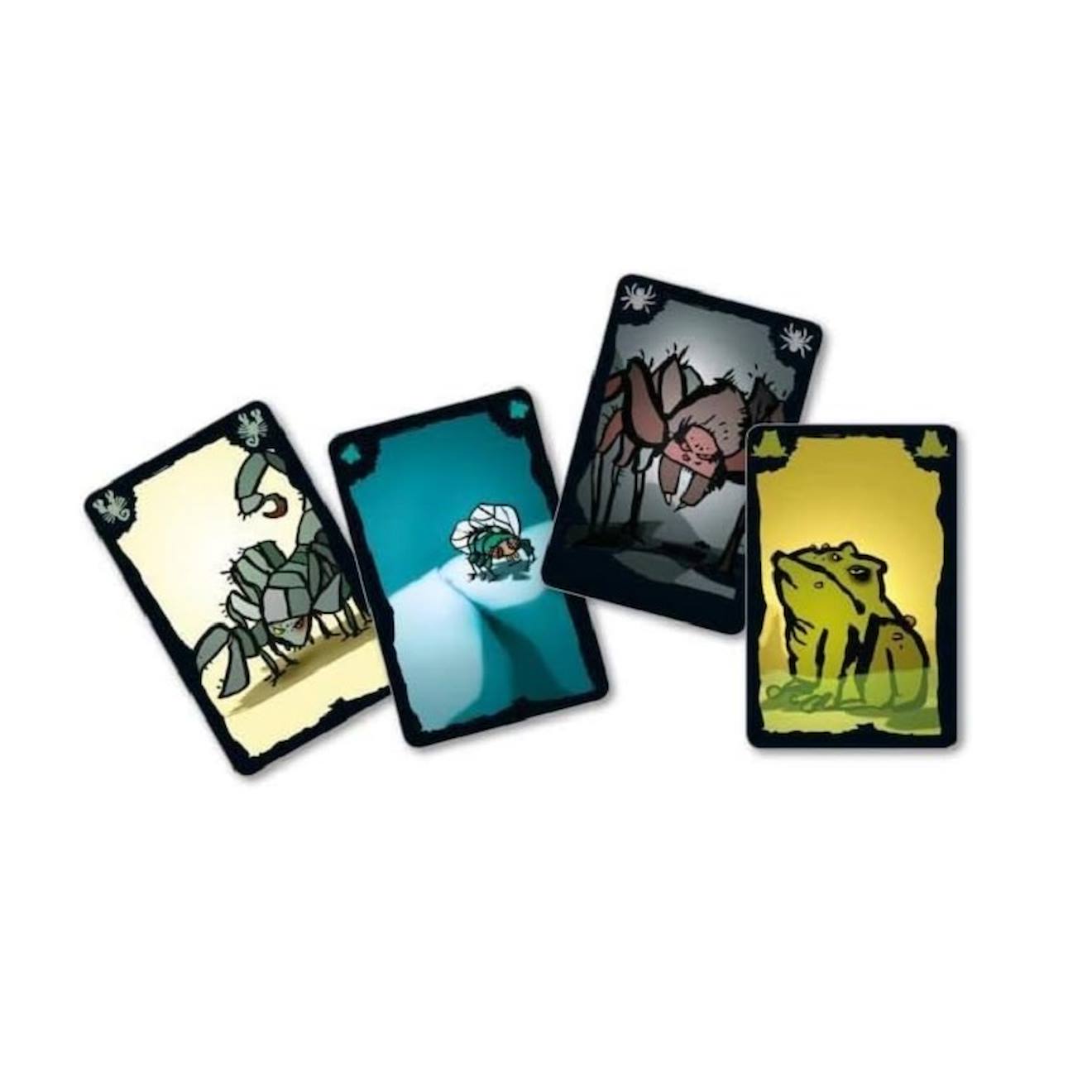 Le poker des cafards orange