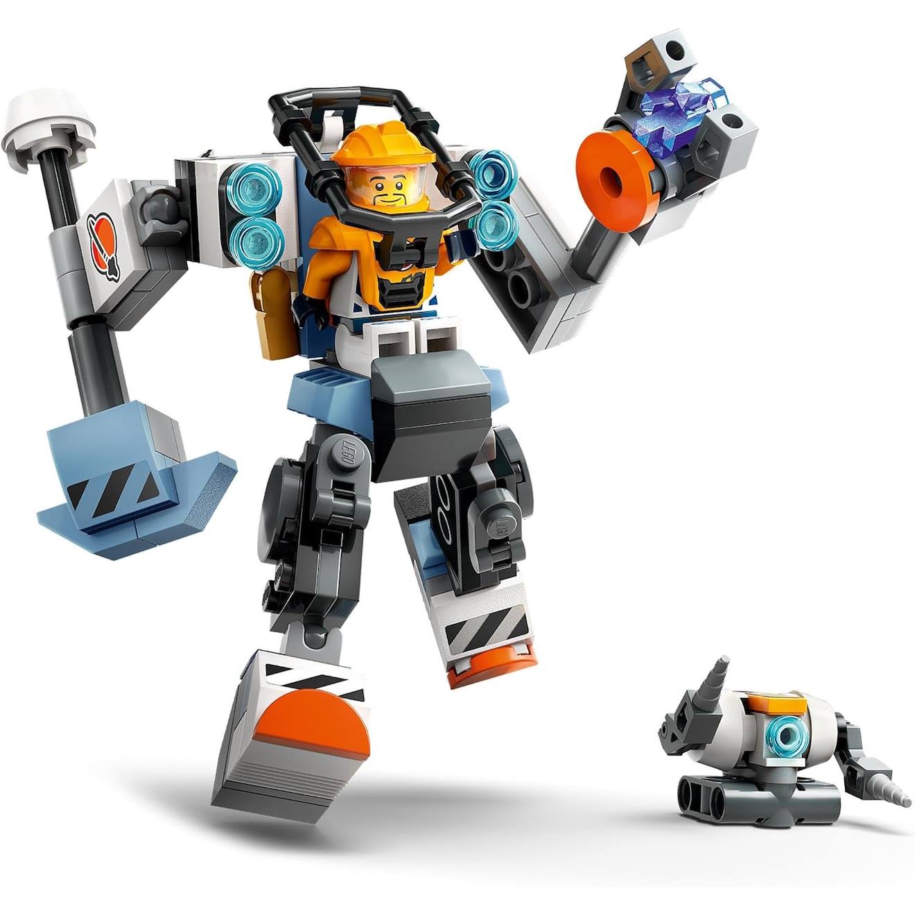Le robot de chantier de l'espace 60428 multicolore