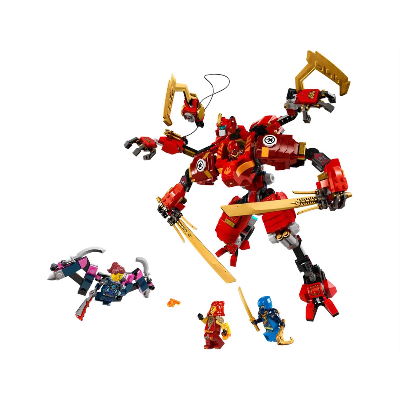 Le robot grimpeur ninja de kai 71812 multicolore