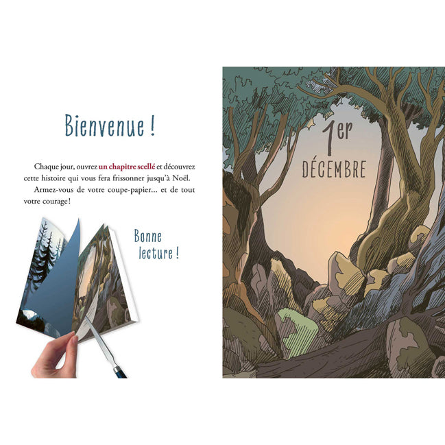 Calendrier de l'Avent Le Roman maudit – thriller de l'Avent de Franck Thilliez – photo 2