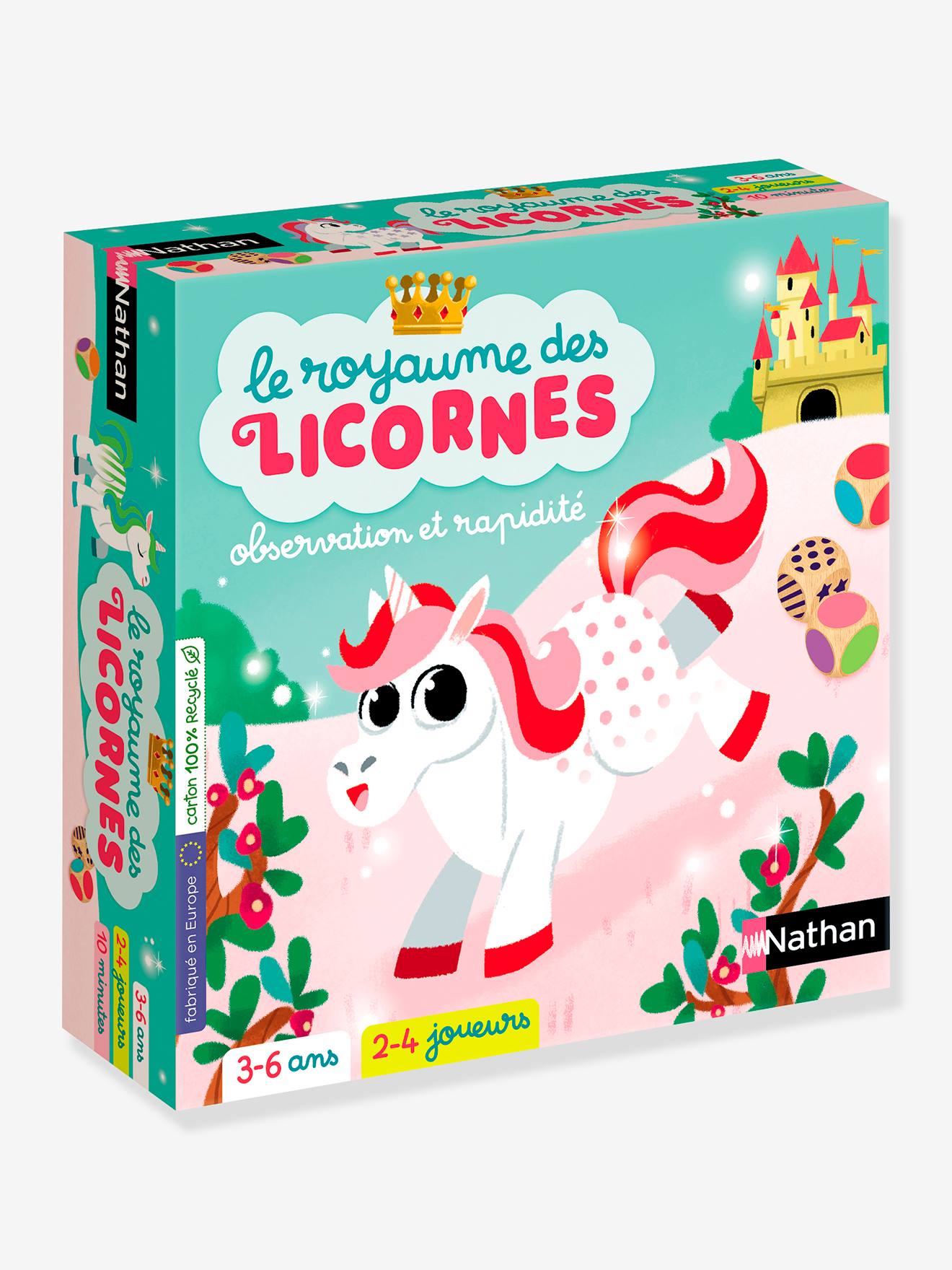 Le royaume des licornes - vert