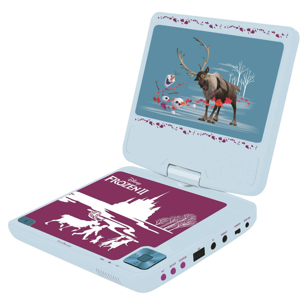 Lecteur DVD portable 7 la reine des neige multicolore