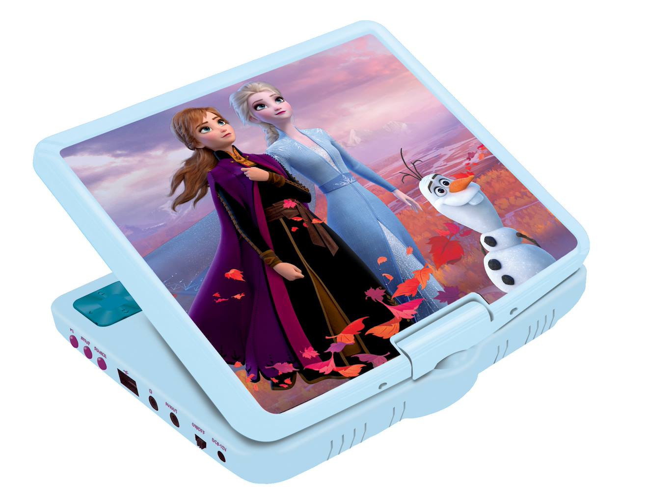 Lecteur DVD portable 7 la reine des neige multicolore
