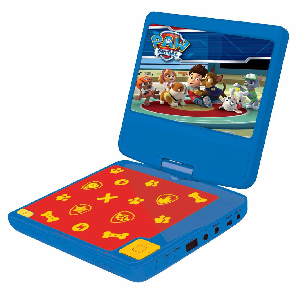 Lecteur DVD portable 7 Pat' Patrouille multicolore