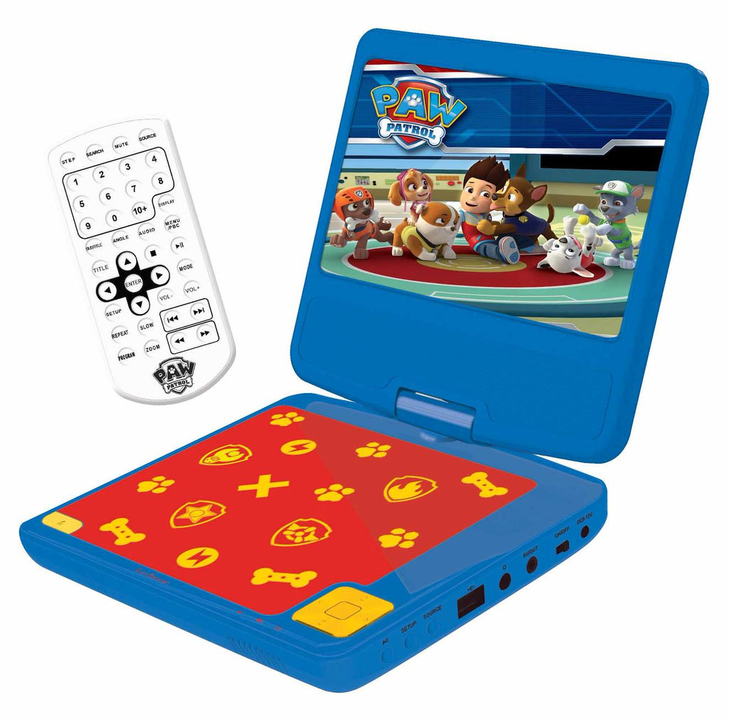Lecteur DVD portable 7 Pat' Patrouille multicolore