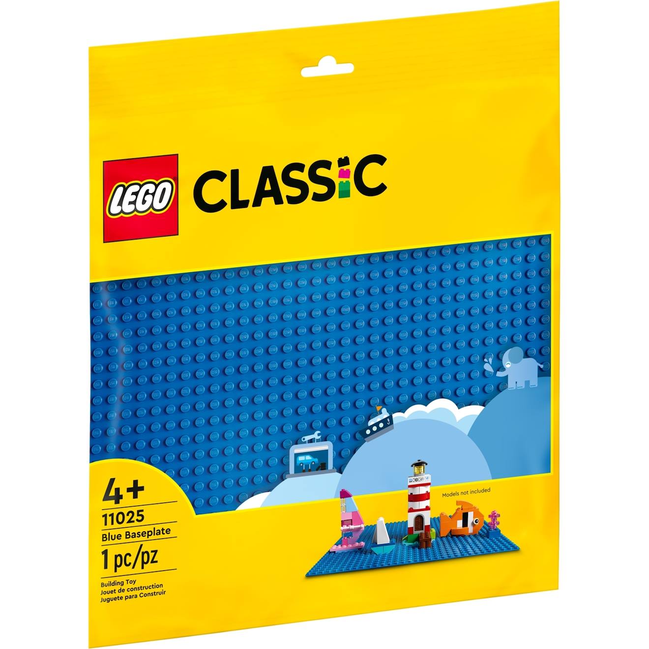 LEGO 11025 - la plaque de construction bleue multicolore