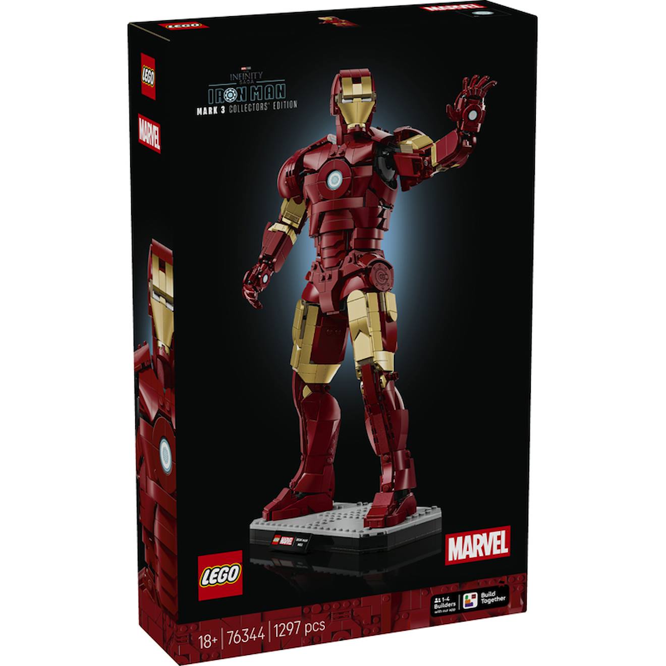 LEGO 76344 - figurine édition collector Iron Man multicolore