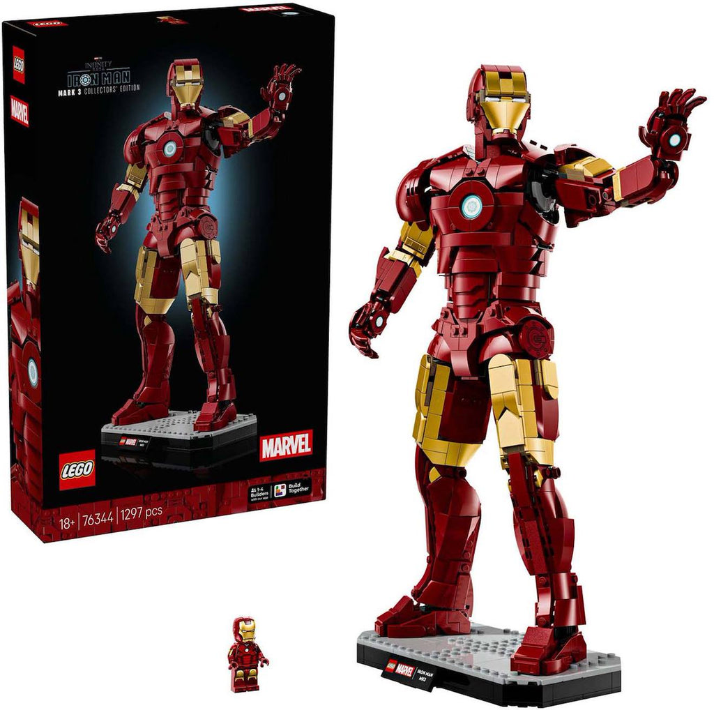 LEGO 76344 - figurine édition collector Iron Man multicolore