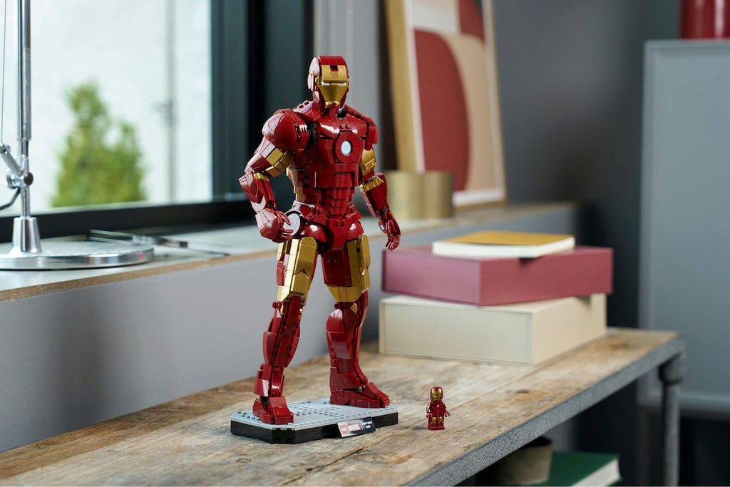 LEGO 76344 - figurine édition collector Iron Man multicolore