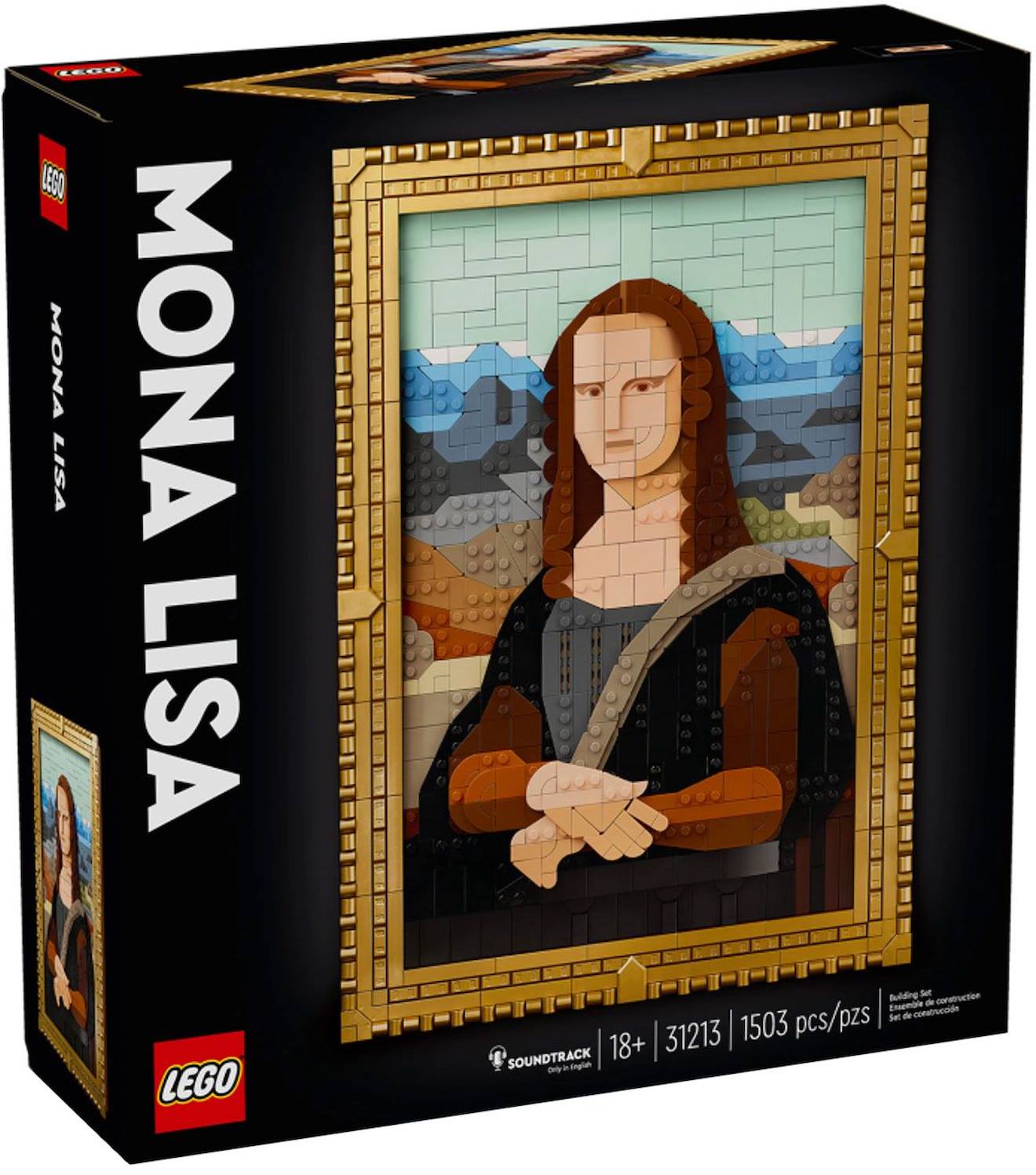 LEGO art - la joconde - 31213 multicolore