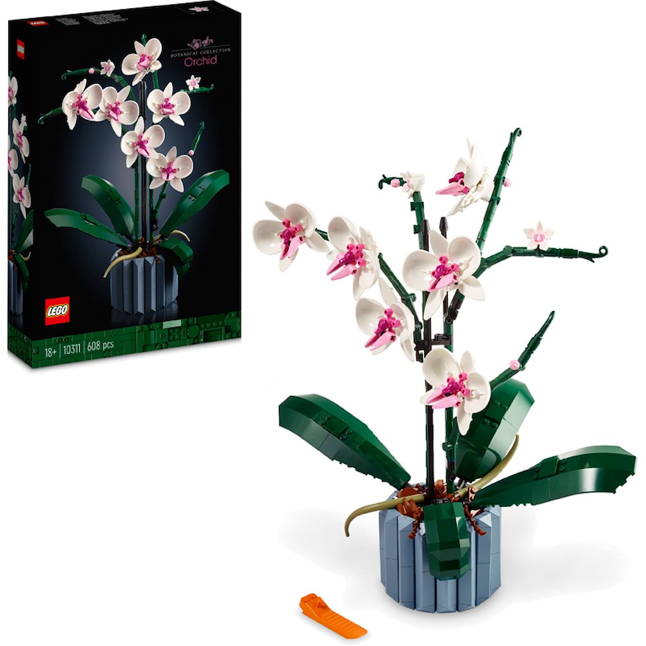 LEGO botanicals - LEGO creator - l'orchidée - 10311 multicolore