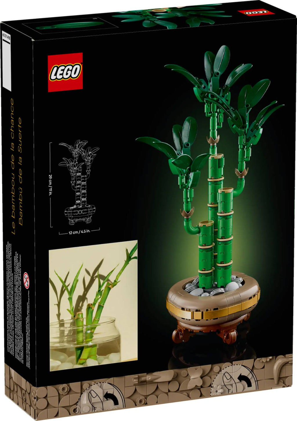 LEGO botanicals - LEGO icons - le bambou de la chance - 10344 multicolore