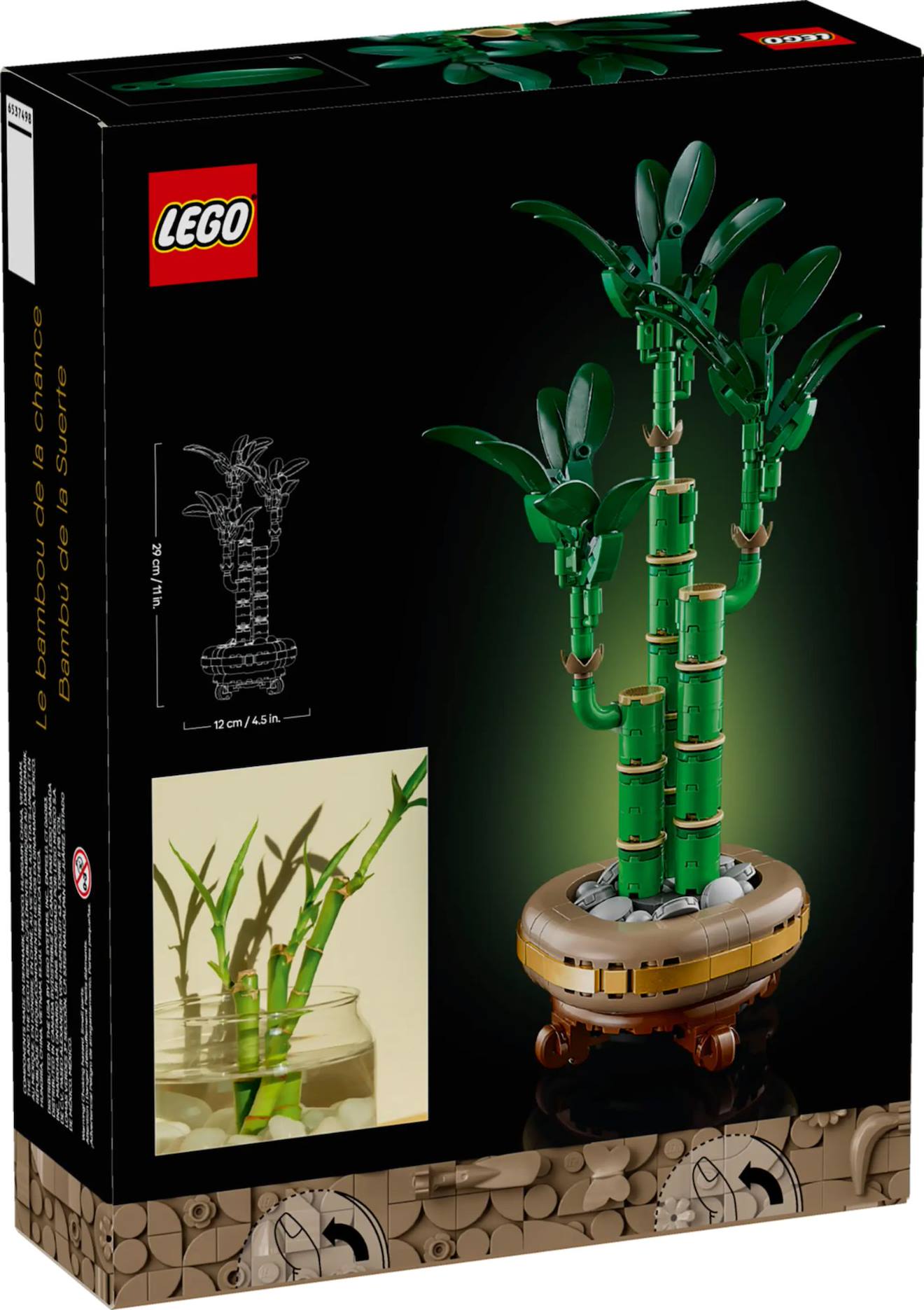 LEGO botanicals - LEGO icons - le bambou de la chance - 10344 multicolore