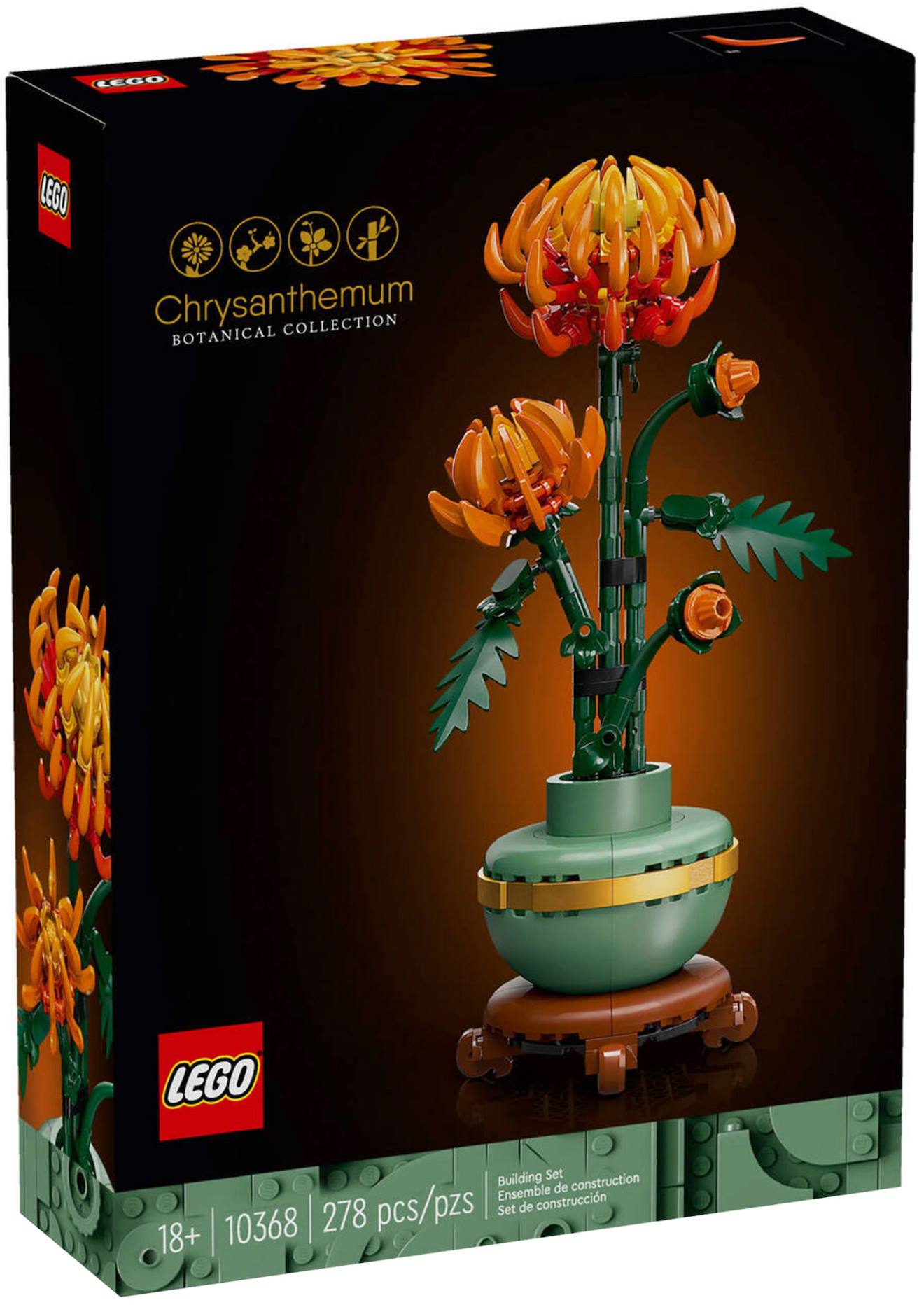 LEGO botanicals - LEGO icons - le chrysanthème - 10368 multicolore