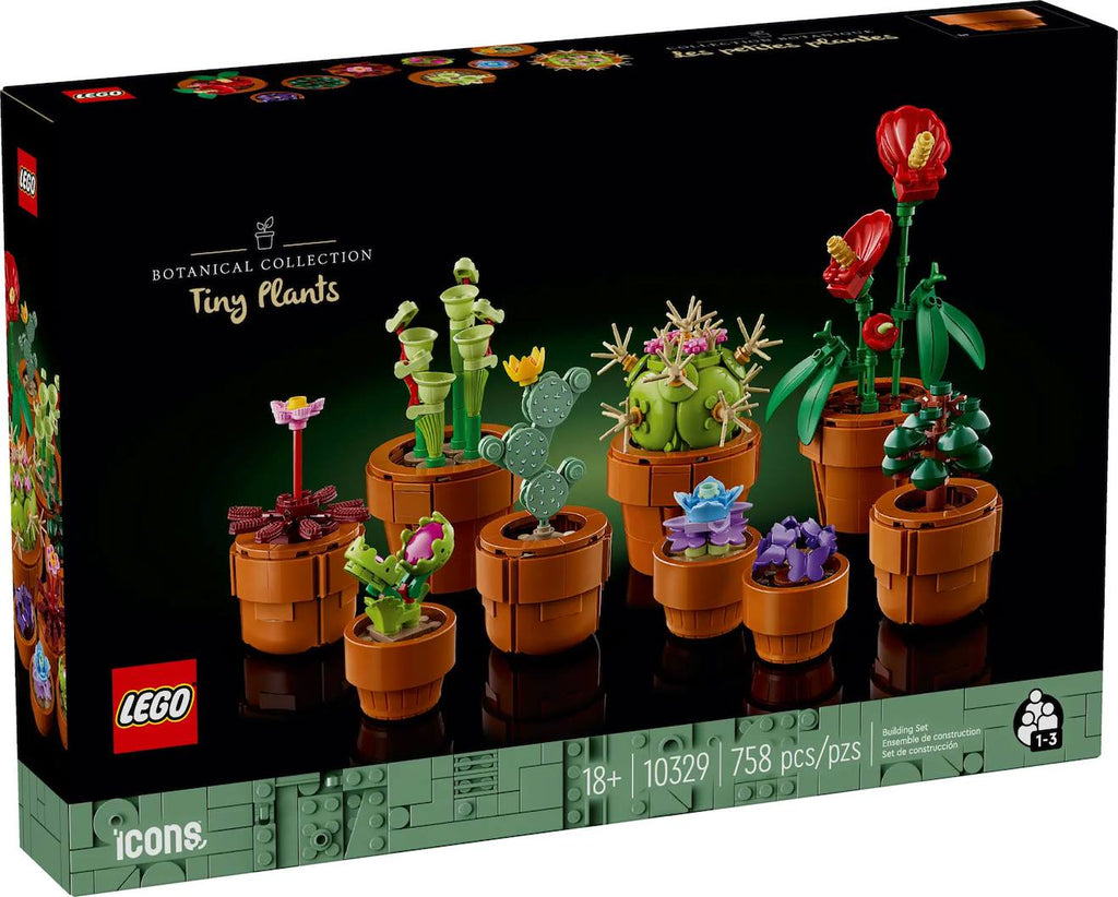 LEGO botanicals - LEGO icons - les plantes miniatures - 10329 multicolore