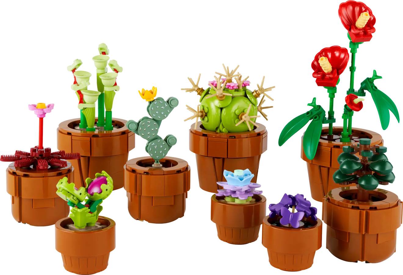 LEGO botanicals - LEGO icons - les plantes miniatures - 10329 multicolore