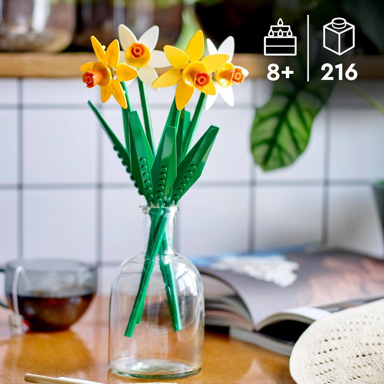 LEGO botanicals - les jonquilles - 40747 multicolore