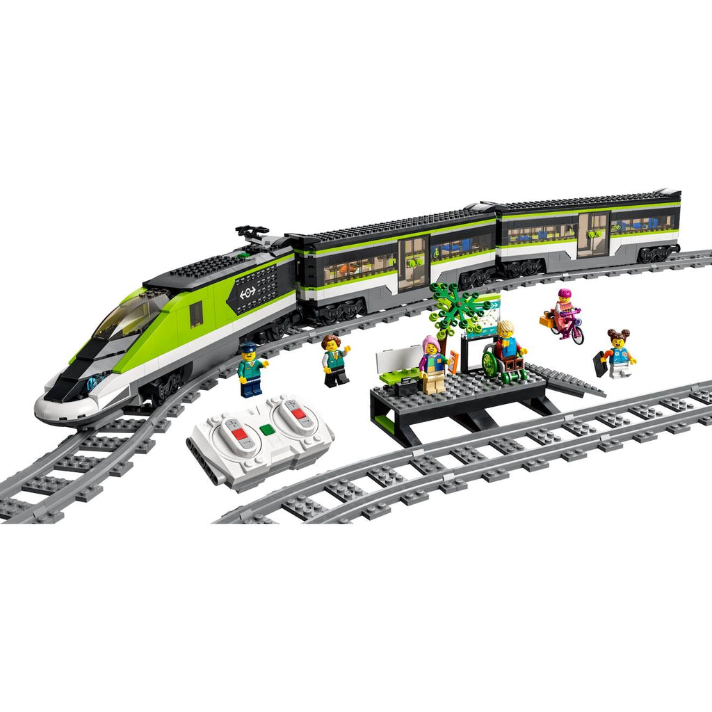 LEGO city - le train de voyageurs express - 60337 multicolore