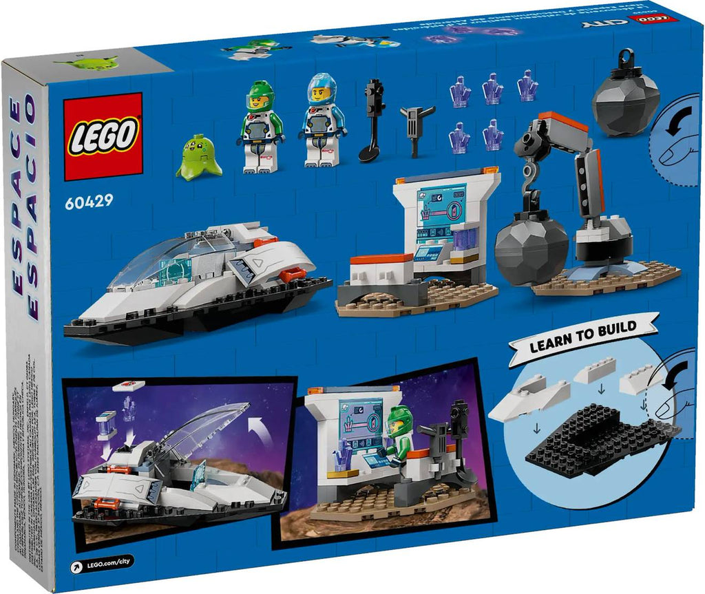 LEGO city - le vaisseau et la découverte de l'astéroïde - 60429 multicolore