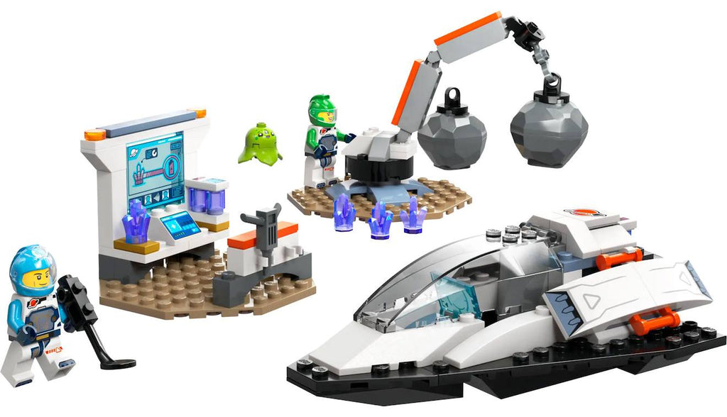 LEGO city - le vaisseau et la découverte de l'astéroïde - 60429 multicolore